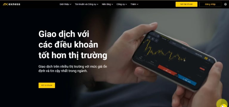 nên chọn tài khoản exness nào