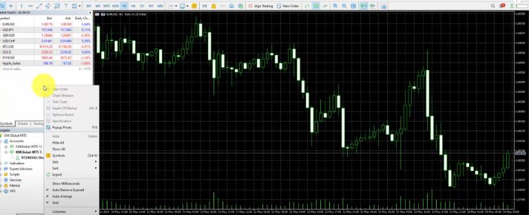 Những người mới chơi nên chọn tài khoản Demo