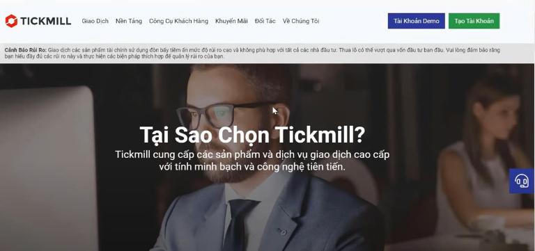 Sàn Tickmill phù hợp cho các nhà đầu tư ngắn hạn và lướt sóng