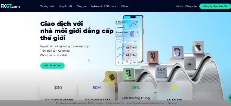 Sàn FXGT là một trong những sàn giao dịch uy tín thế giới