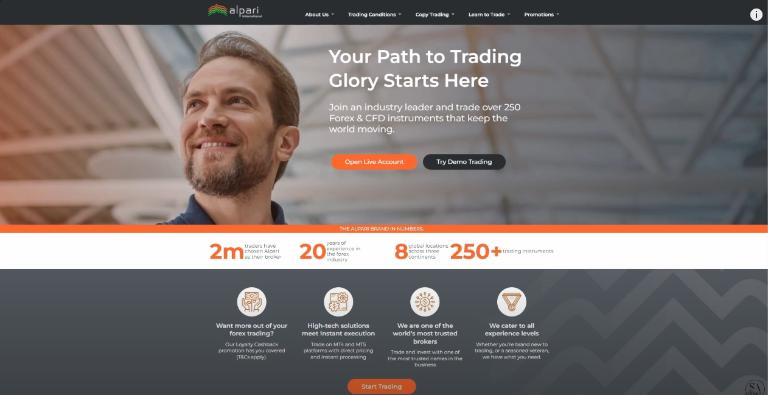 Sàn Alpari uy tín với lịch sử hoạt động hơn 25 năm 