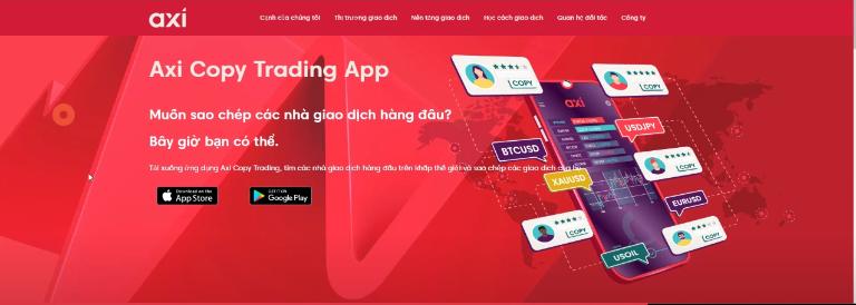 Hệ thống Copy Trading có trên sàn AxiTrader 