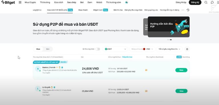 Khi giao dịch trên sàn Bitget bạn chỉ mất phí giao dịch và phí rút tiền và miễn phí nạp tiền