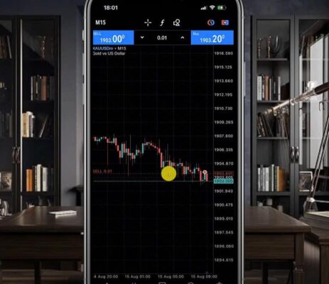 Dùng phần mềm MT5 là một cách để đặt lệnh Forex