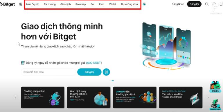 Sàn Bitget là một trong những sàn giao dịch tiền điện tử uy tín nhất hiện nay