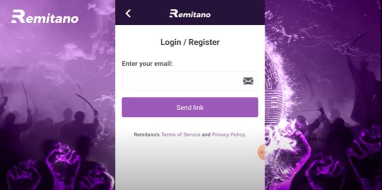 Đăng ký tài khoản trên Remitano