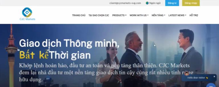Sàn CJC Market có ưu điểm về khớp lệnh nhanh, nền tảng giao dịch