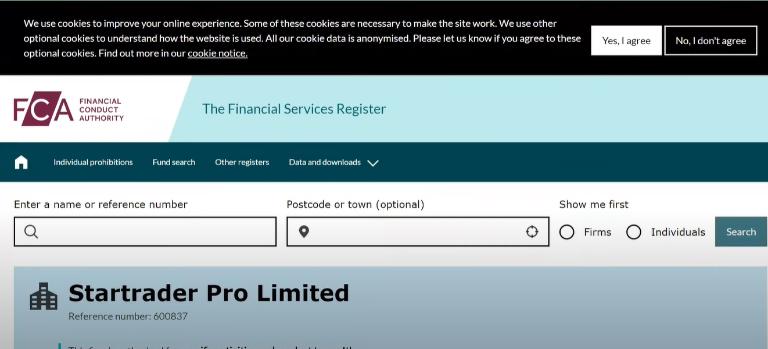 Startrader uy tín với việc có giấy phép được cấp bởi FCA, ASIC