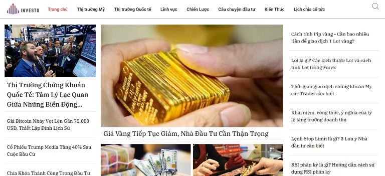 Investo cung cấp tin tức, phân tích và dữ liệu về thị trường tài chính quốc tế