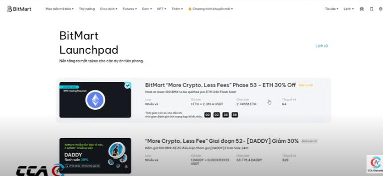 BitMart cung cấp đa dạng các sản phẩm cho nhà đầu tư