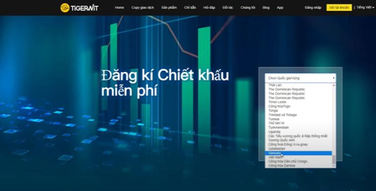 TigerWit là sàn Forex uy tín của Trung Quốc
