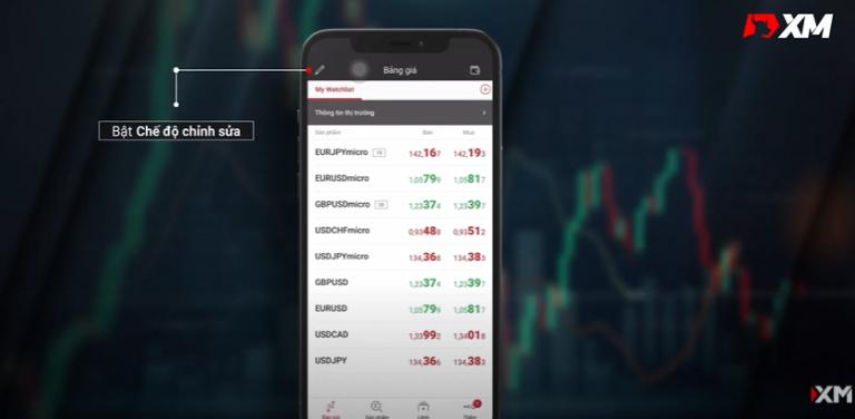 Ứng dụng XM cho phép nhà đầu tư truy cập vào hơn 1.000 tài sản giao dịch