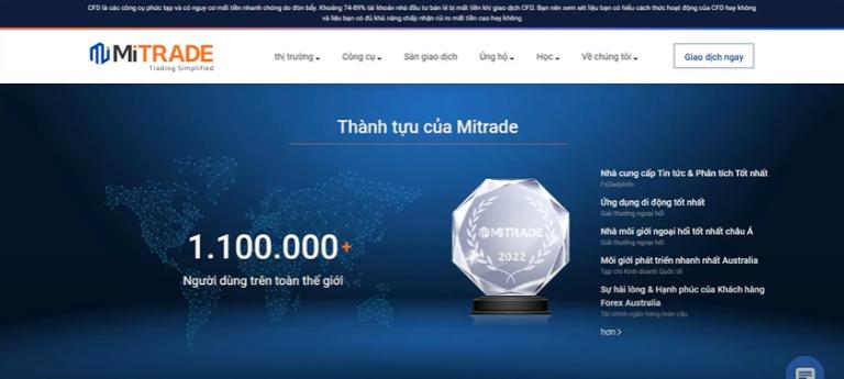 Sàn Forex Mitrade là sàn giao dịch được nhiều trader quan tâm