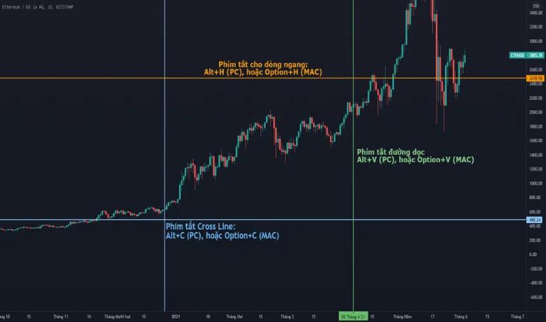 Các phím tắt TradingView bạn cần nắm rõ để dùng nền tảng này đạt kết quả tốt hơn