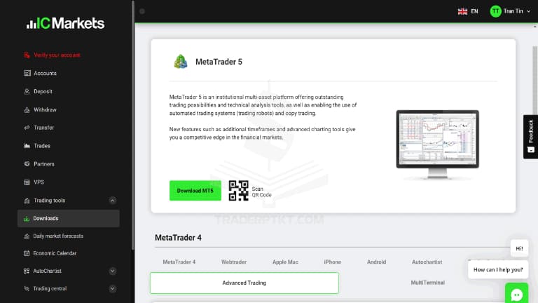 tải metatrader 5 nhanh chóng