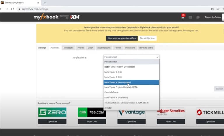 myfxbook là gì lợi ích và tính năng