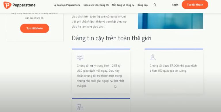 Sàn Pepperstonea là sàn giao dịch ngoại hối uy tín