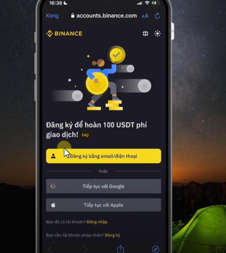 Cách đăng ký tài khoản Binance đơn giản và nhanh chóng