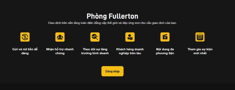 Sàn Fullerton Market cung cấp trên đa dạng các nền tảng