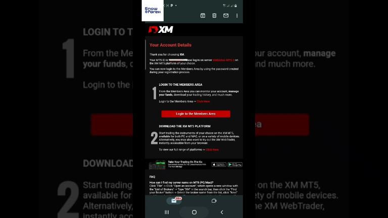 Các lỗi thường gặp khi đăng nhập tài khoản XM