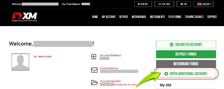 Nguyên tắc khi đăng nhập tài khoản XM