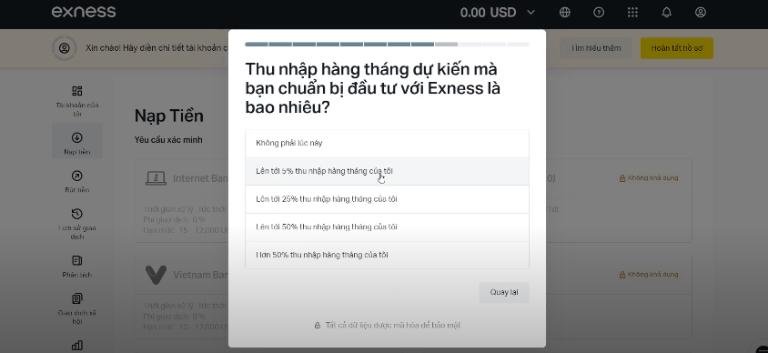 Các câu hỏi liên quan khi mờ tài khoản Forex Exness 