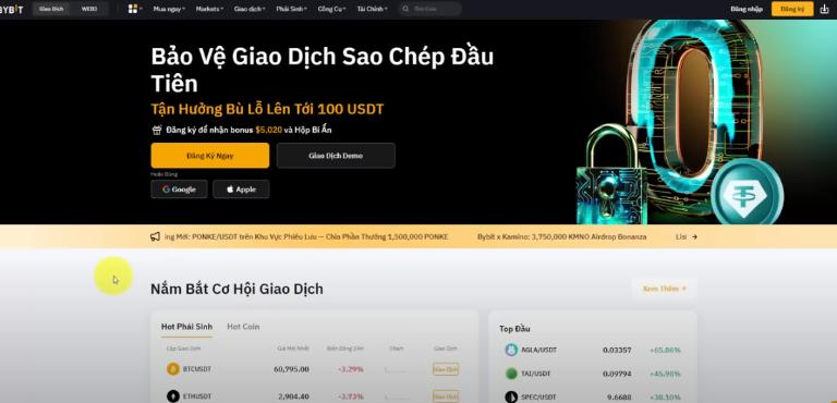 Sàn giao dịch tiền điện tử Bybit có hơn 10 triệu người tham gia