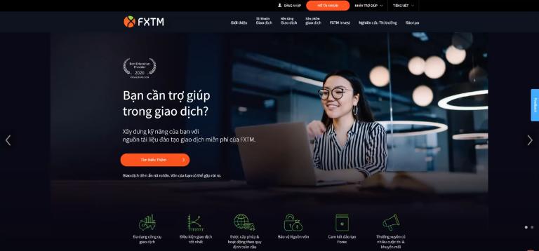 Sàn FXTM có mức chênh lệch Spread chỉ từ 1.5 pip