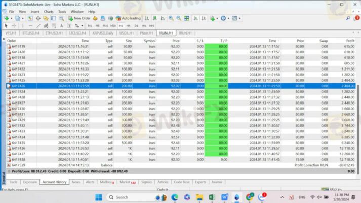 Soho Markets tự ý rút tiền của khách