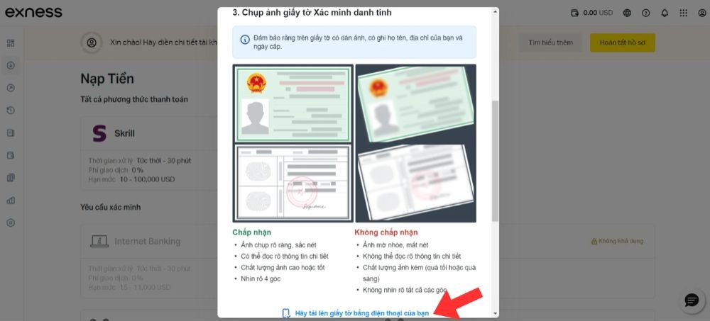 Đăng tải giấy tờ