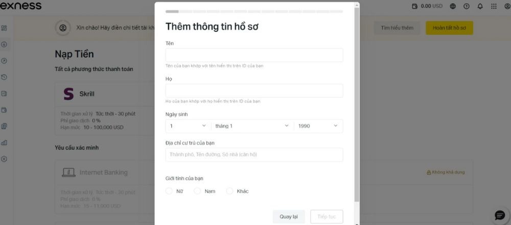 Xác minh thông tin