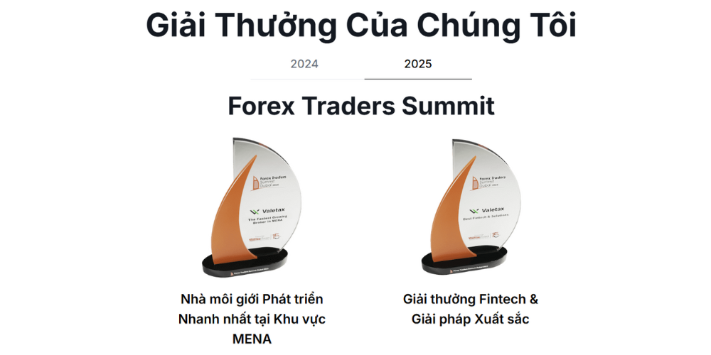 Giải thưởng sàn Valetax