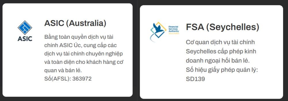 Giấy phép sàn Macro Markets