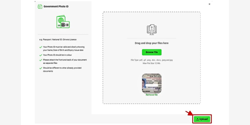 Sàn IC Markets - Tải giấy tờ