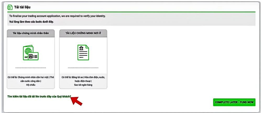 Sàn IC Markets - Theo dõi tiến độ
