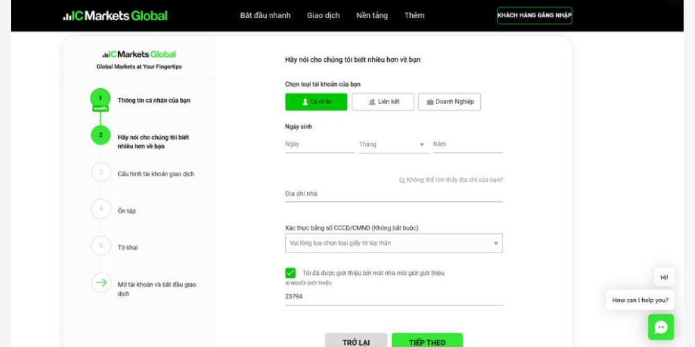 Sàn IC Markets - Thông tin bổ sung