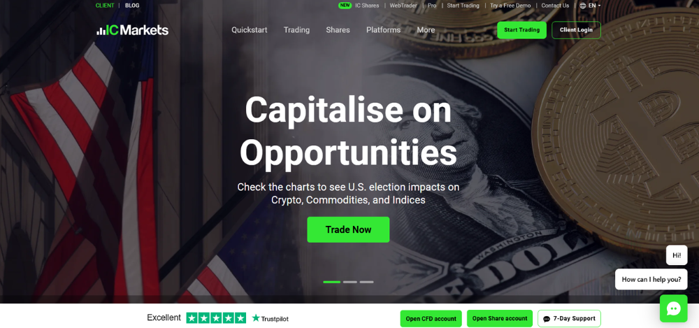 Sàn IC Markets - Website chính thức