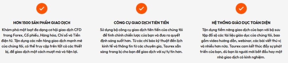 Lý do nên chọn sàn Taurex